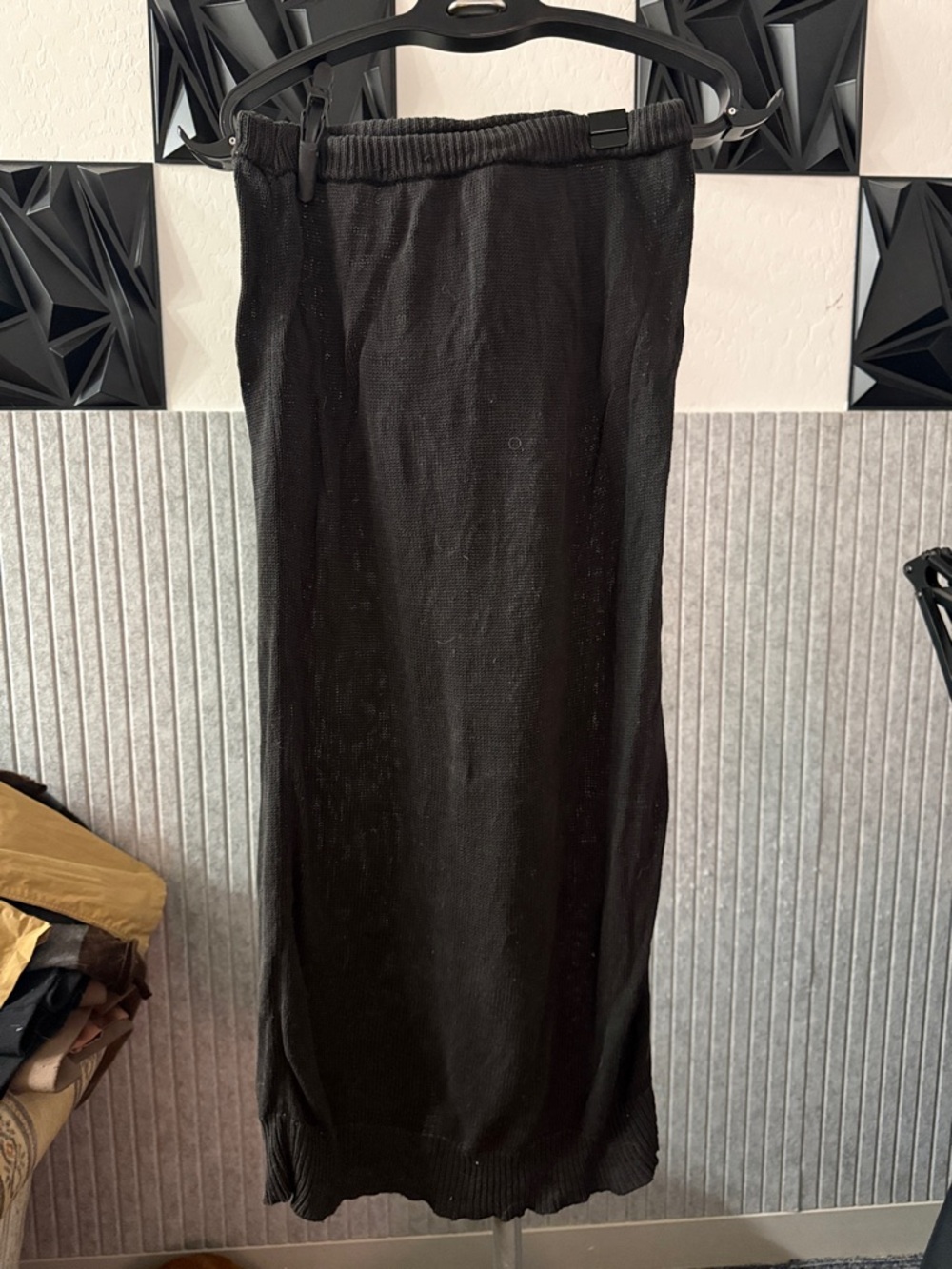 Black Maxi Skirt - Classic Women’s Knit Skirt